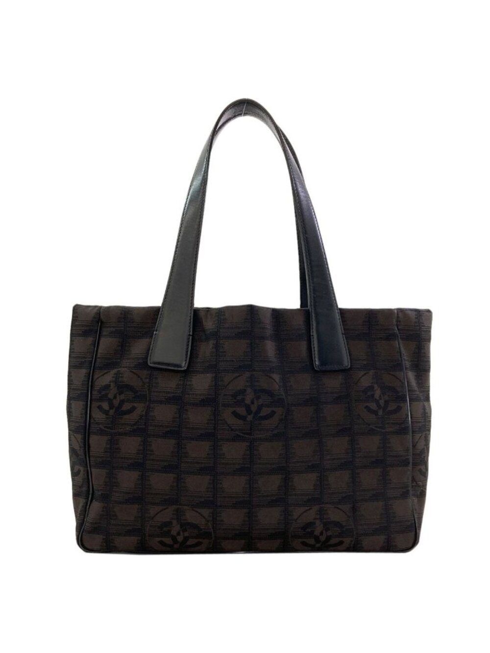 Chanel New Travel Line PM Tote Nylon Jacquard
